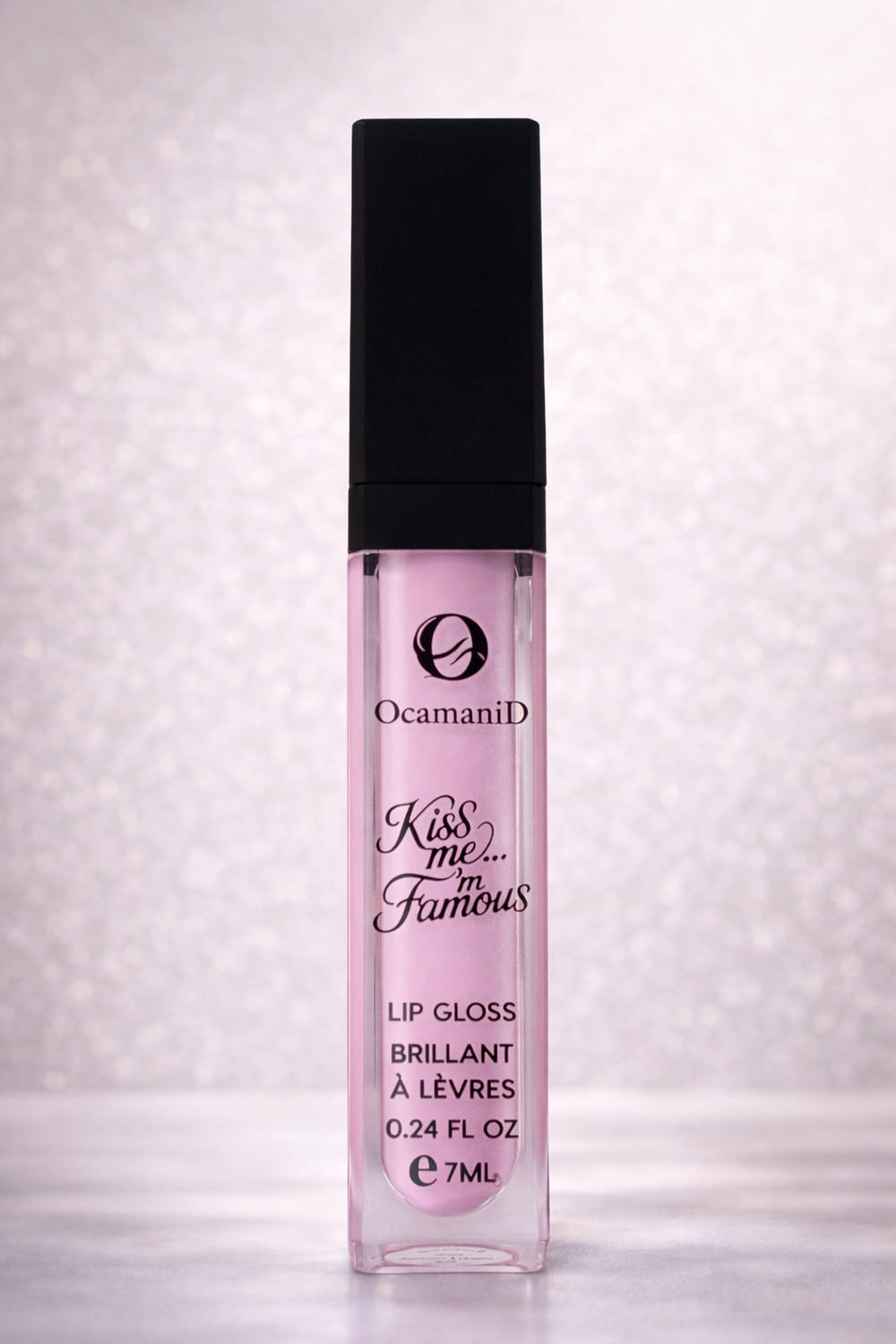 Gloss Kiss Me 'M Famous : "Embrasse moi j'suis célèbre" Ocamani D'IAMOND à partir de