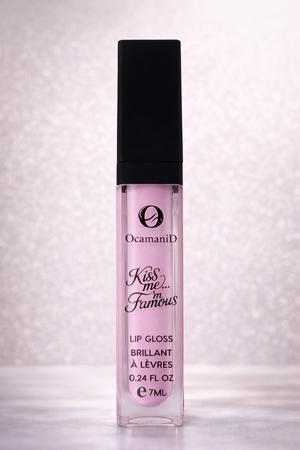 Gloss Kiss Me 'M Famous : "Embrasse moi j'suis célèbre" Ocamani D'IAMOND à partir de