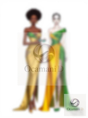 Robe Ligne Harmonie Ocamani D'IVINE visuel d'inspiration et conseils