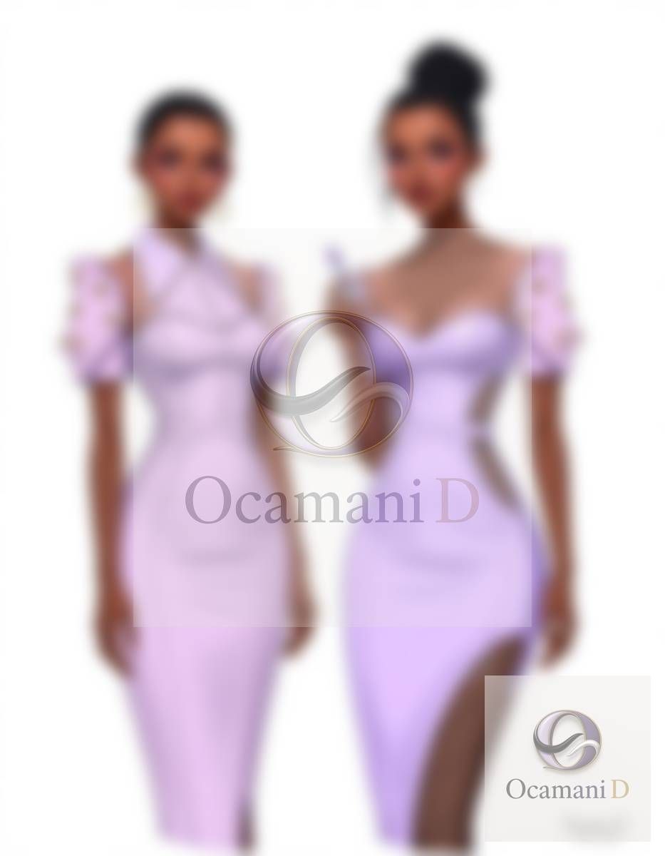 Robe Ligne Élégance Ocamani D'IVINE. Visuel d'inspiration et conseils