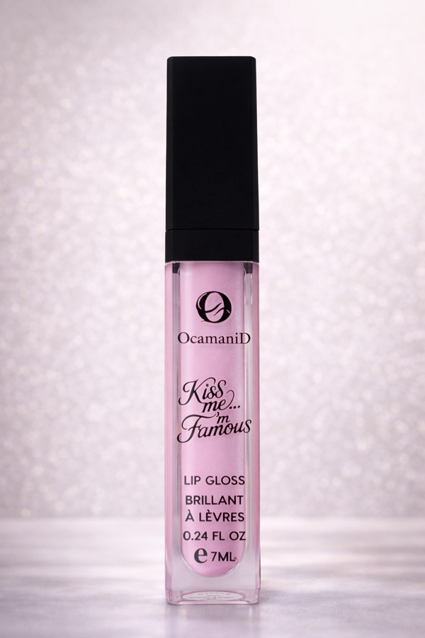 Gloss Kiss Me 'M Famous : "Embrasse moi j'suis célèbre" Ocamani D'IAMOND