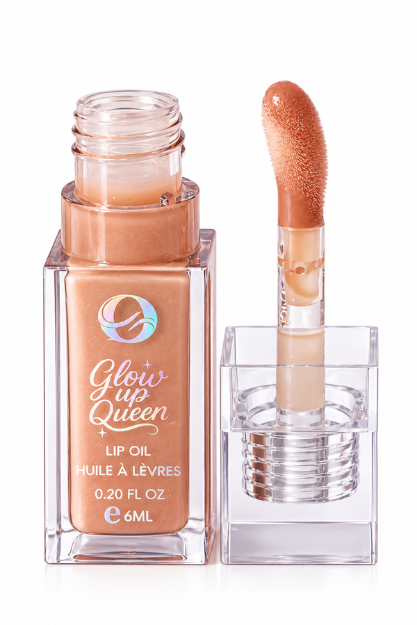 Huile à lèvres effet repulpant et fruitée Glow up Queen Ocamani D'ÉLICIOUS