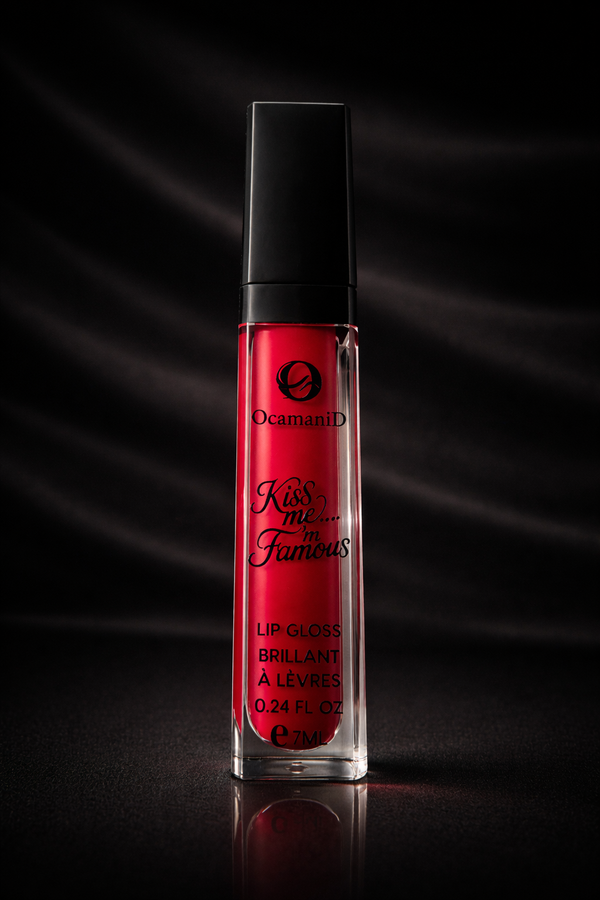 Gloss Kiss Me 'M Famous : "Embrasse moi j'suis célèbre" Ocamani D'IAMOND