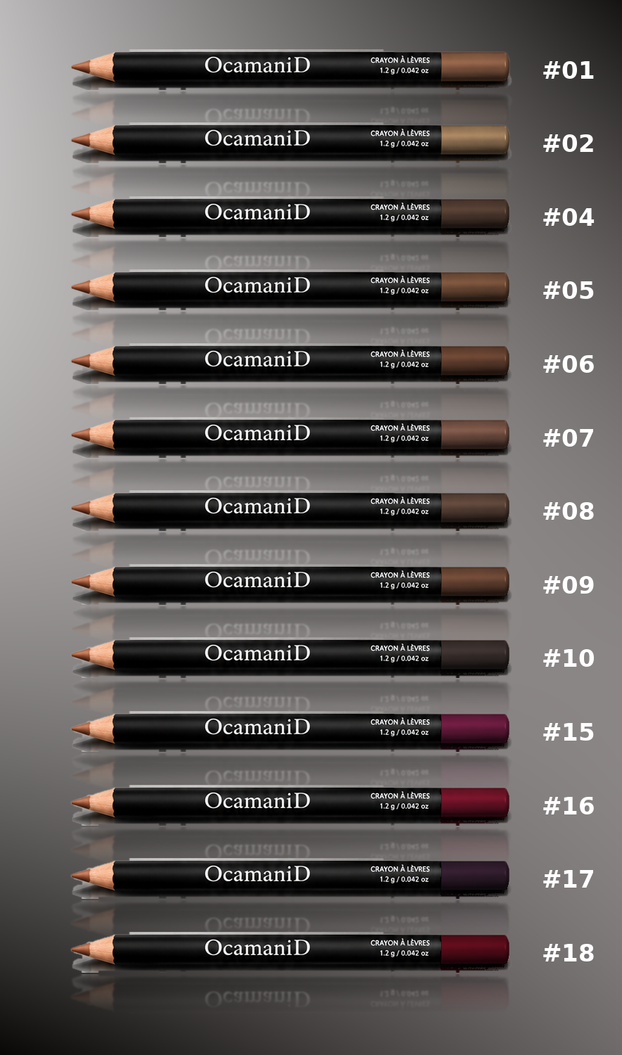 Crayon à lèvres Ocamani D'URABLE